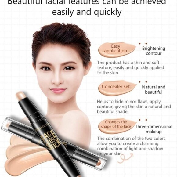 Bioaqua face 109 contour stickdeep coffee - Picture 4 of 4